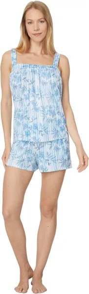 Пижама Tommy Bahama Floral Tank Short PJ Set, цвет Navy Floral