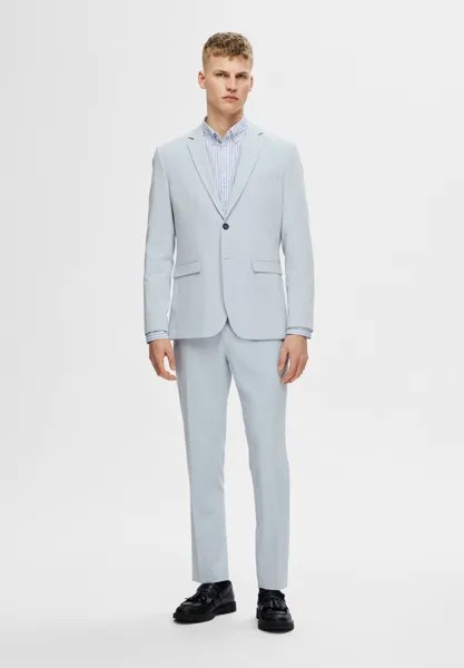 Костюм Slhslim Liam Suit Flex Selected, голубой