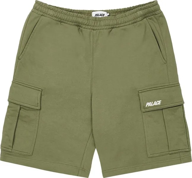 Шорты Palace Cargo Sweat Shorts 'Olive', зеленый