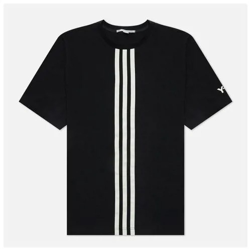 Мужская футболка Y-3 Chapter 1 Center Front Stripes чёрный , Размер M