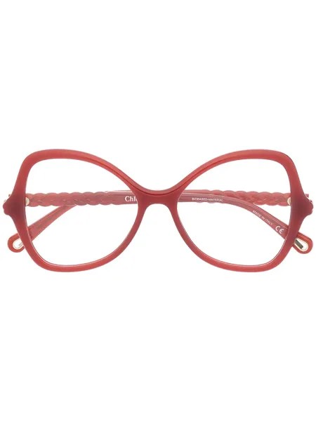 Chloé Eyewear очки в оправе 'бабочка'