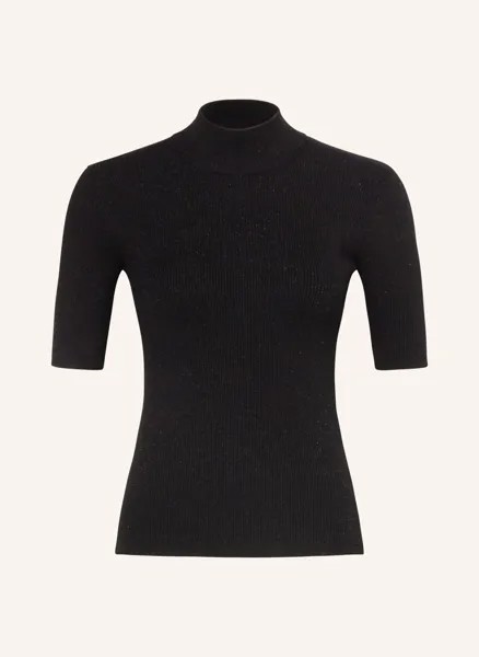 Вязаная рубашка альсе Max Mara Leisure, черный