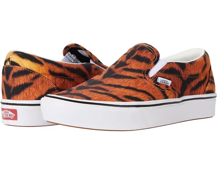 Кроссовки Vans ComfyCush Slip-On, цвет Tiger/True White