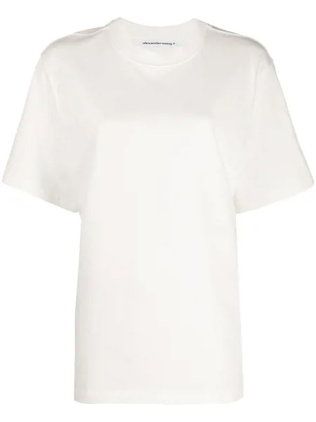 Alexanderwang.t футболка свободного кроя с логотипом