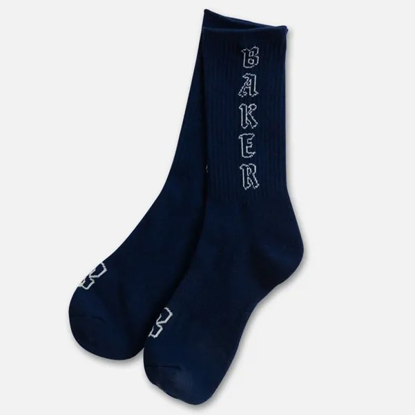 Носки BAKER Outline Sock Navy 2022