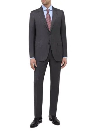 Костюм из шерсти и шелка Ermenegildo Zegna
