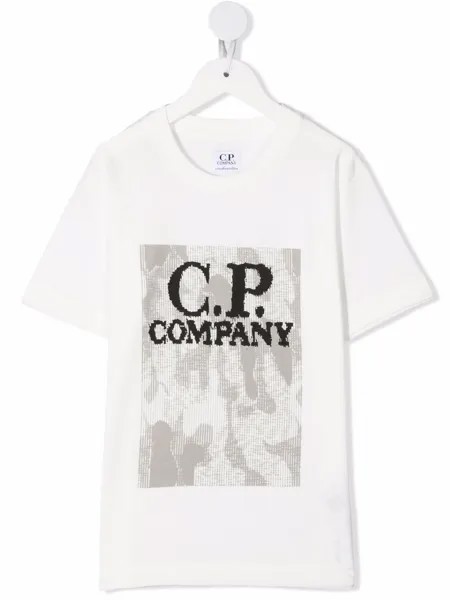 C.P. Company Kids футболка с логотипом