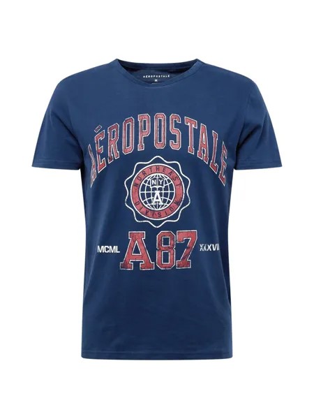 Футболка AÉROPOSTALE, темно-синий