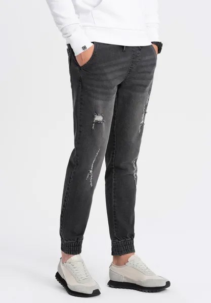 Джинсы Slim Fit JOGGER Ombre, цвет black