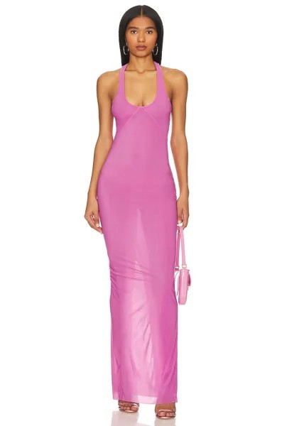 Платье макси h:ours Giada, цвет Rose Pink