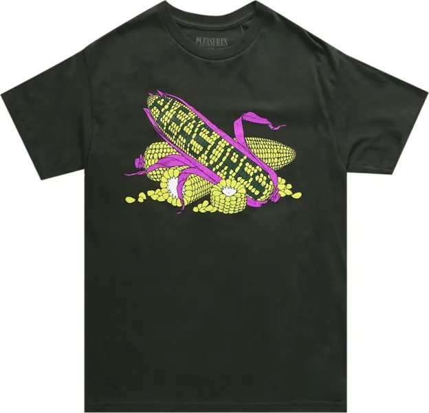 Футболка Pleasures Corn T-Shirt 'Green', зеленый