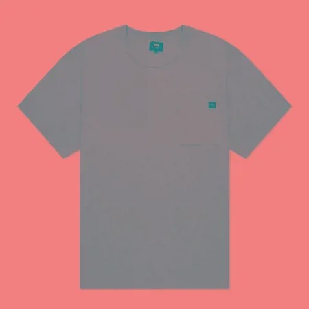 Мужская футболка Edwin Oversized Pocket, цвет серый, размер M
