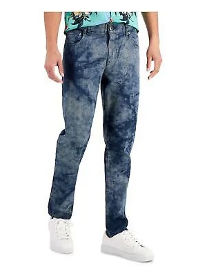 Мужские синие эластичные джинсы INC с талией 34