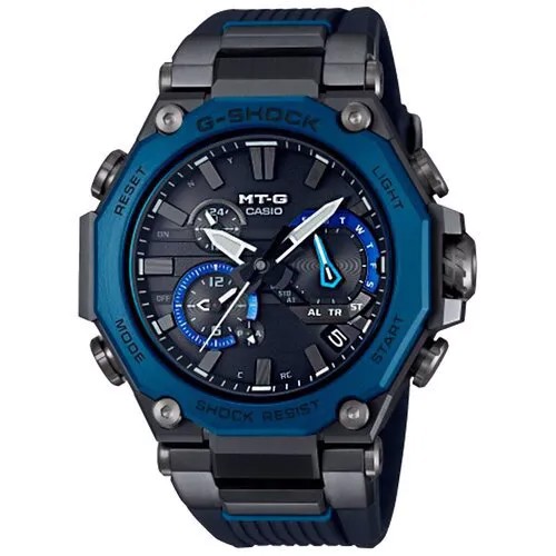 Наручные часы CASIO G-Shock MTG-B2000B-1A2, черный, синий