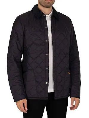 Мужская стеганая куртка Barbour Heritage Liddesdale, синяя