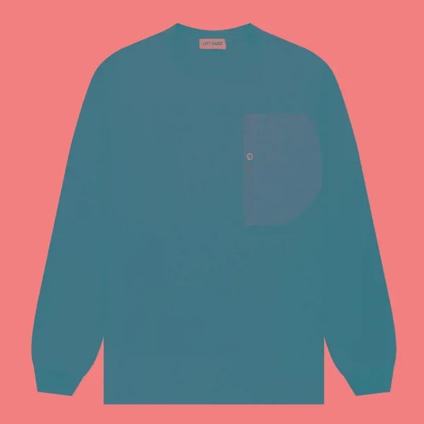 Мужской лонгслив Left Hand Sportswear Pocket оливковый, Размер M