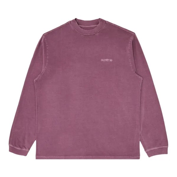 Топ Supreme Mock Neck Long-Sleeve 'Dusty Plum', фиолетовый
