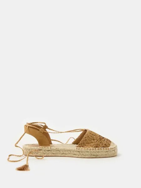 Эспадрильи с размытыми краями в юте Ovs, цвет beige