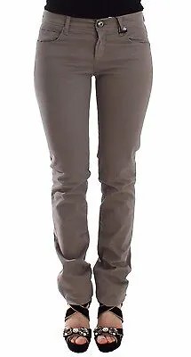 Джинсы Ermanno Scervino Темно-бежевые узкие джинсовые брюки Skinny W26 /IT40 Рекомендуемая розничная цена 250 долларов США