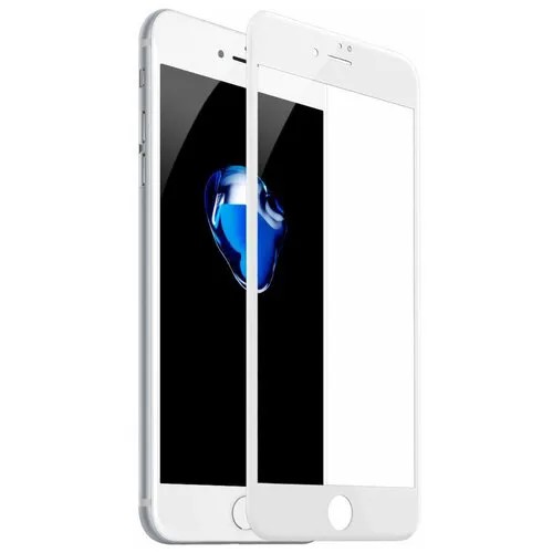 Защитное стекло 10D SG для Apple iPhone 7 / iPhone 8 белое