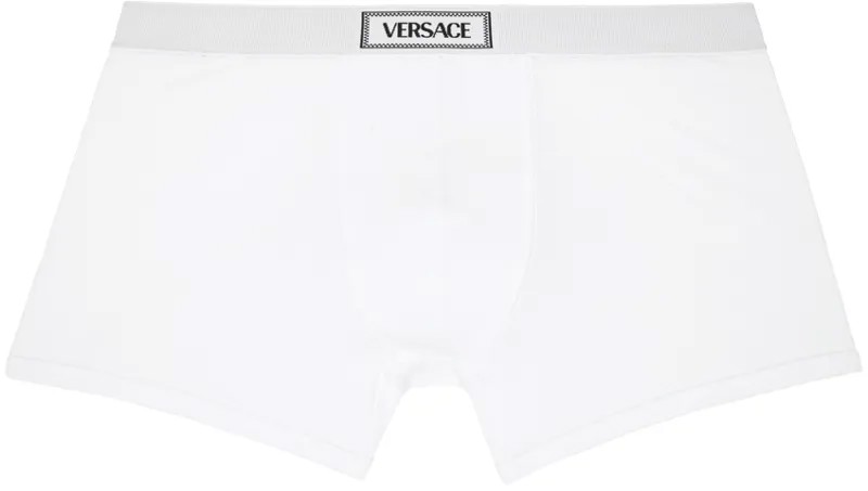 Белые боксеры 90-х Versace Underwear