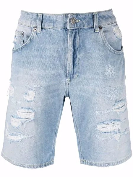 DONDUP джинсовые шорты с эффектом потертости