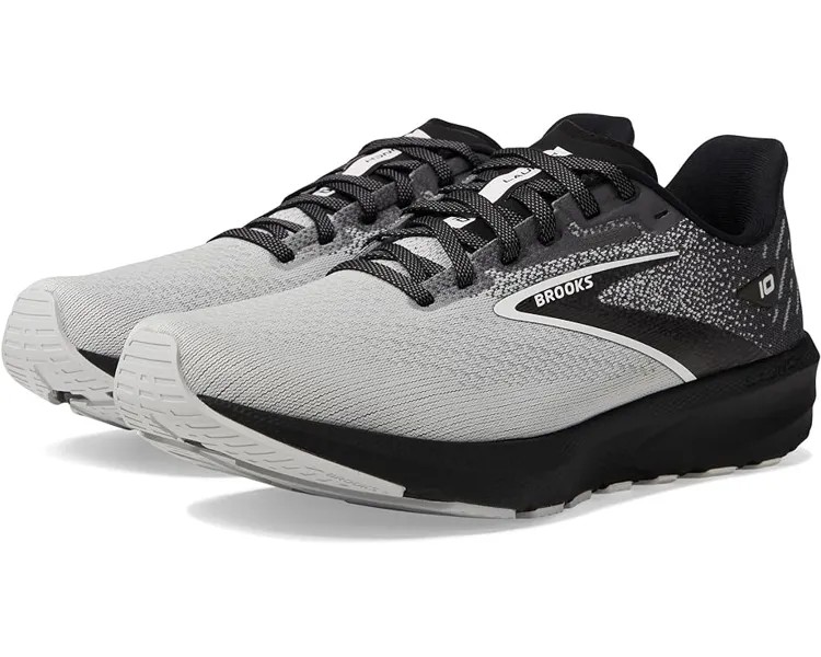Кроссовки Brooks Launch 10, цвет Black/Blackened Pearl/White