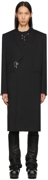 Черное пальто с замком Givenchy