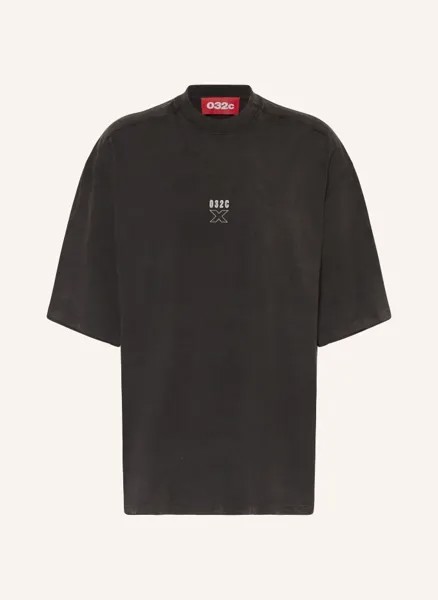 Рубашка оверсайз x layered 032C, черный
