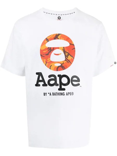 AAPE BY *A BATHING APE® футболка с логотипом