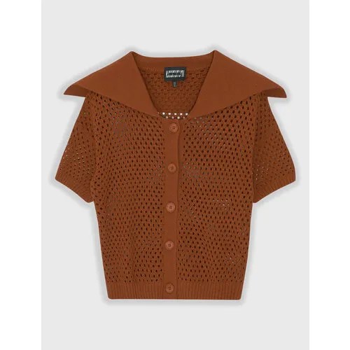 Рубашка SL1P, размер M-L, коричневый