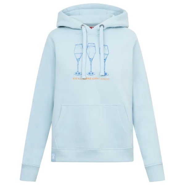 Толстовка с капюшоном Derbe Women's Die Klügere, цвет Skyride