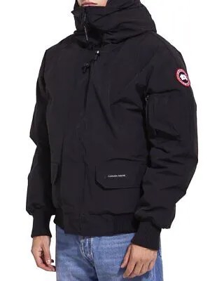 Мужская куртка-бомбер Canada Goose Chilliwack, черная, Xs