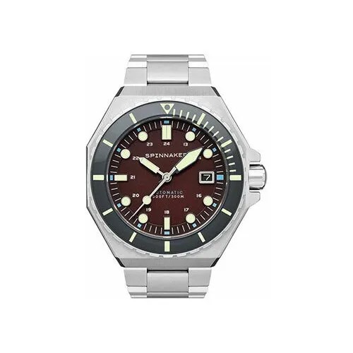 Наручные часы SPINNAKER SP-5081-AA, красный, серебряный
