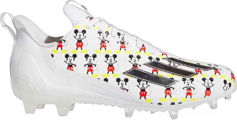 Мужские футбольные бутсы Adidas adizero 12.0 Disney, белый/серебристый