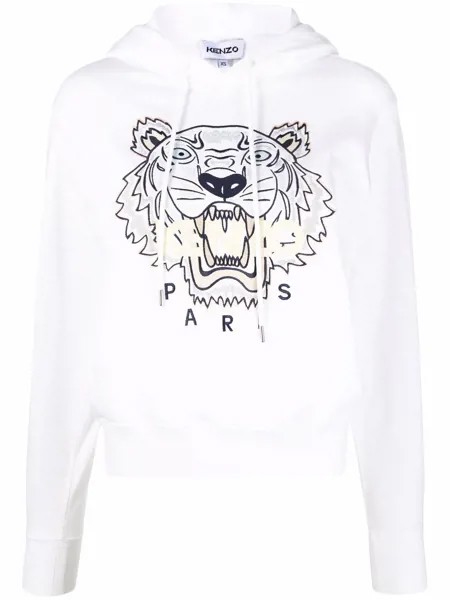 Kenzo Tiger Head-print pullover hoodie