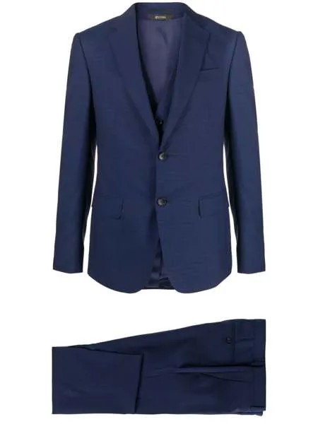 Z Zegna костюм-тройка в клетку