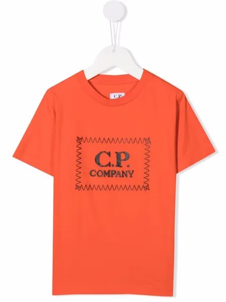 C.P. Company Kids футболка с логотипом