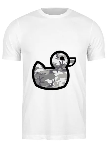 Футболка мужская Printio no kidding! t-shirt белая L