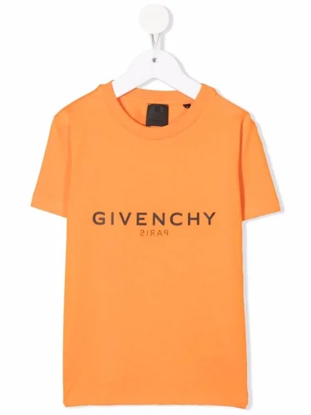 Givenchy Kids футболка с логотипом