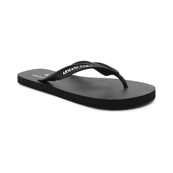 Шлепки Armani Exchange, черный