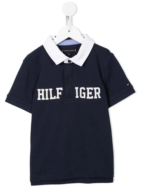 Tommy Hilfiger Junior рубашка поло с логотипом