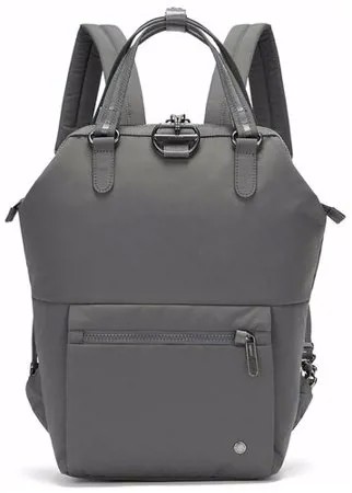 Женский рюкзак антивор Pacsafe Citysafe CX mini, серый, 11 л.