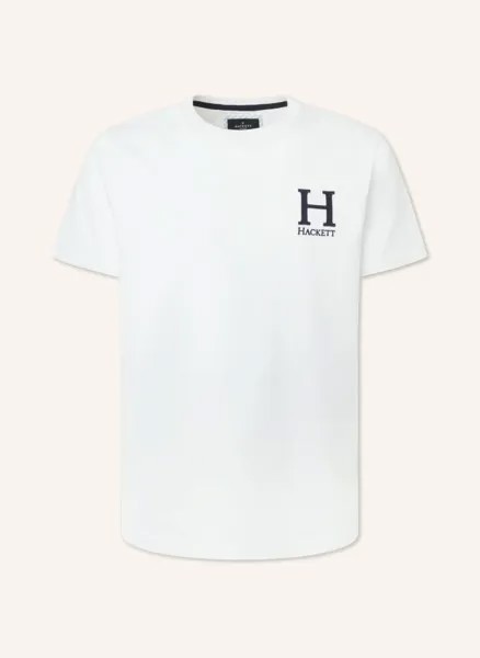 Футболка heritage h tee Hackett London, белый