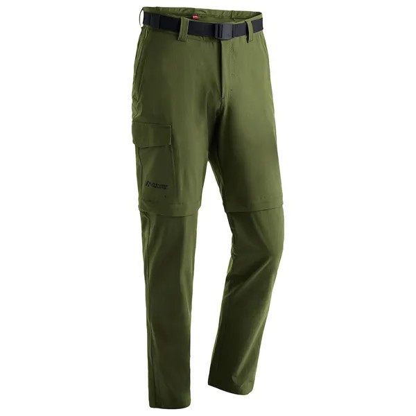 Спортивные брюки Maier Sports Torid Slim Zip, зеленый