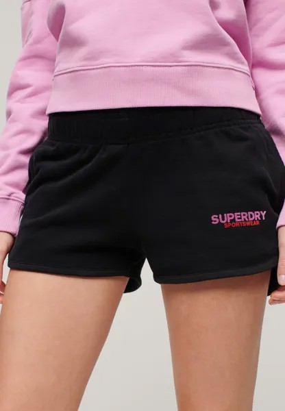 Спортивные штаны LOGO RACER Superdry, черный