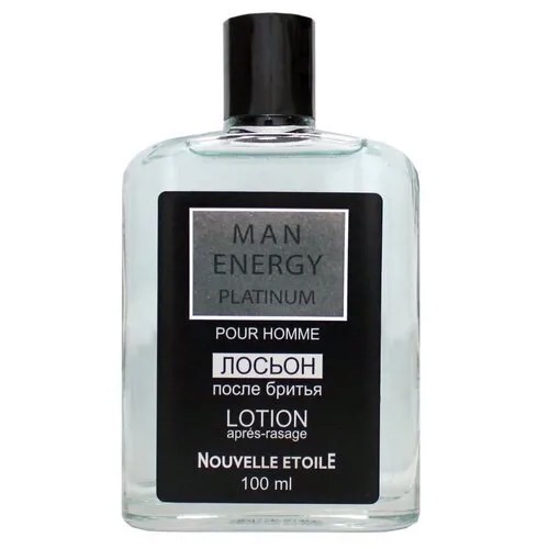 Лосьон после бритья Man Energy Platinum Новая Заря, 100 мл