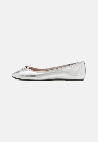 Балетки Abigail Ballet Flat Coach, серебро