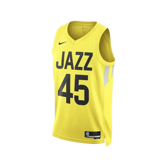 Майка Nike x NBA Utah Jazz 22-23 Jerseys 'Donovan Mitchell 45', желтый