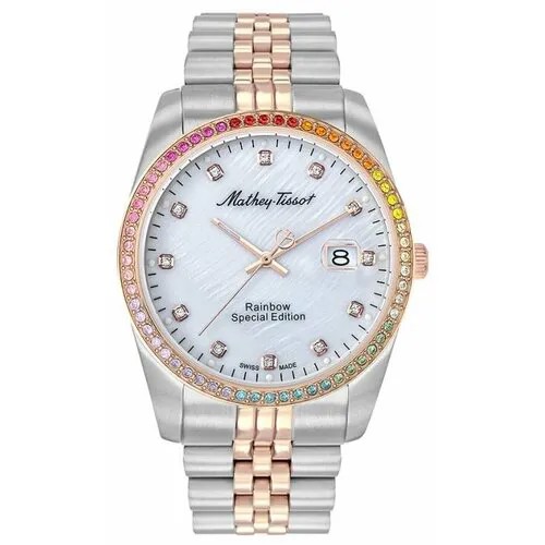 Наручные часы Mathey-Tissot, золотой, серебряный